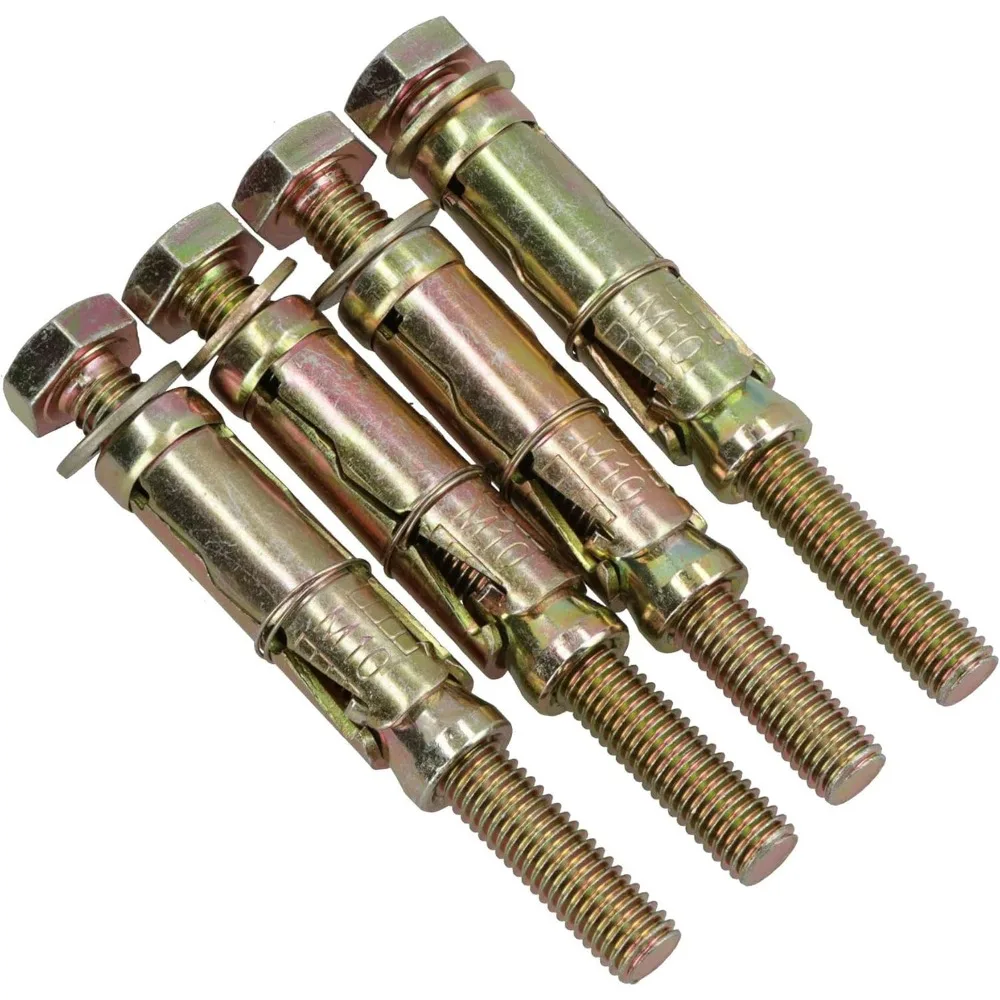 10 مللي متر × 100 مللي متر كم البناء المراسي توسيع راول البراغي السحابات حزمة من 40