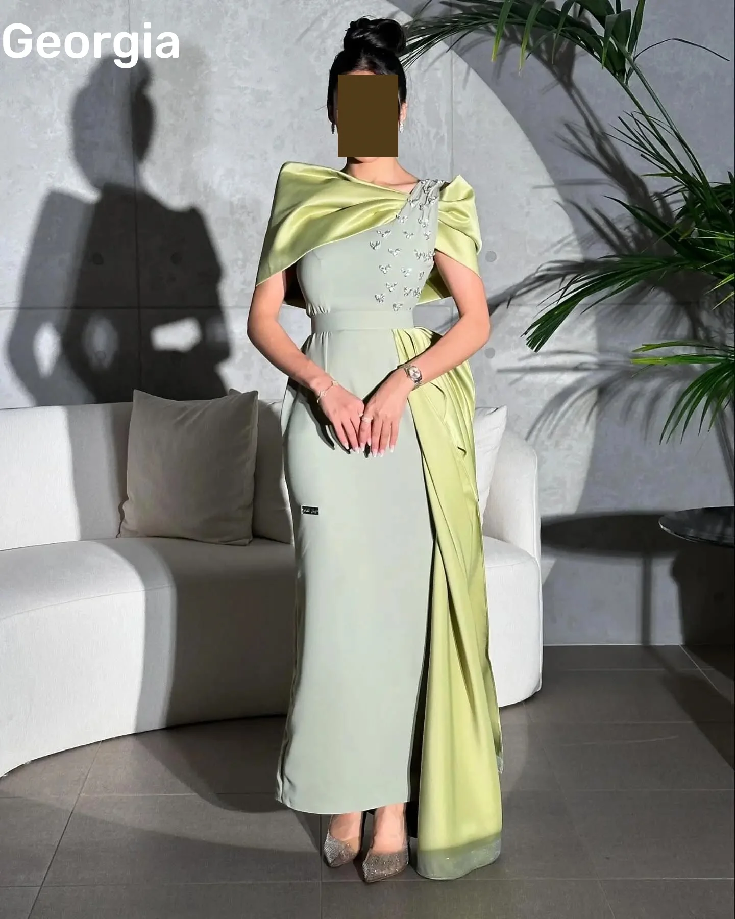 Robes de soirée de luxe personnalisées, ligne a, épaules dénudées, décolleté, longueur au sol, perles, fermeture éclair, élégantes et mignonnes