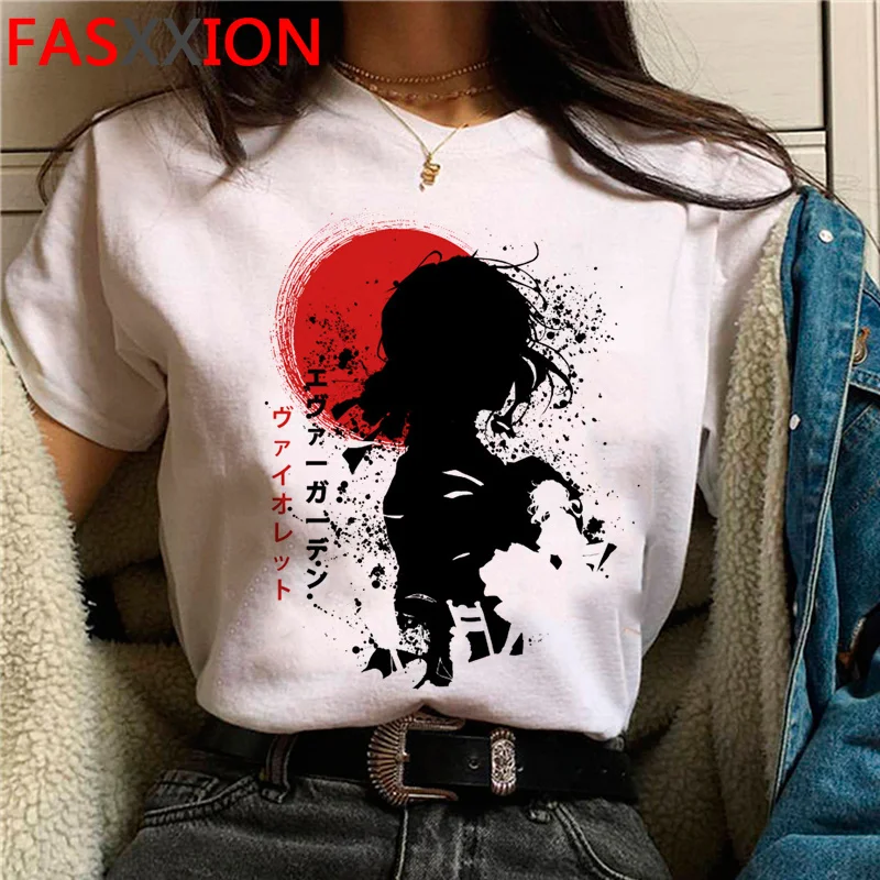 Violet Evergarden t shirt men manga tshirt man graphic comic clothes