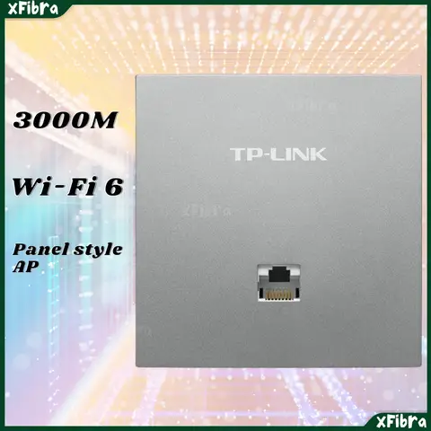 TP-LINK 실버 AX3000 듀얼 밴드 기가비트 Wi-Fi 6 패널 AP 라우터 전체 집 커버리지 이지 에디션 무선 메쉬 네트워킹 PoE