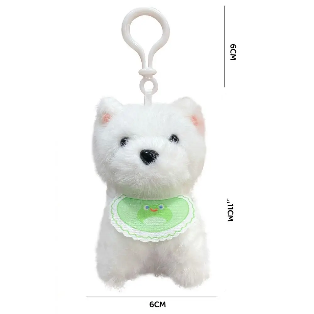 Porte-clés en forme de chiot en coton PP, pendentif de sac, collection de bijoux, animal en peluche, dessin animé, INS, cadeaux pour enfants