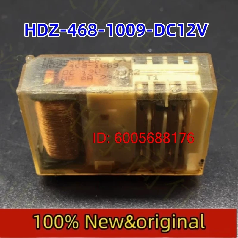 5pcs New Relays Relay HDZ-468-1009 DC12V  Hdz-468-1010 DC24V  HDZ-468-1035 DC22.5V  HDZ-468-1003