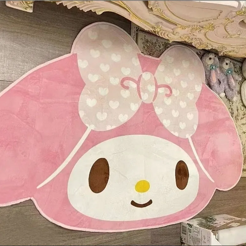 Alfombra Melody de 40x60cm, manta para cabecera, alfombra para suelo, tocador, almohadilla para pies, habitación de niña, alfombra Pashmina decorativa para dormitorio, regalos