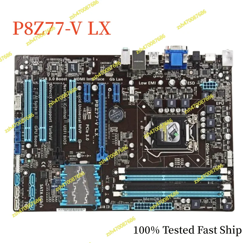 For Asus P8Z77-V Lx…