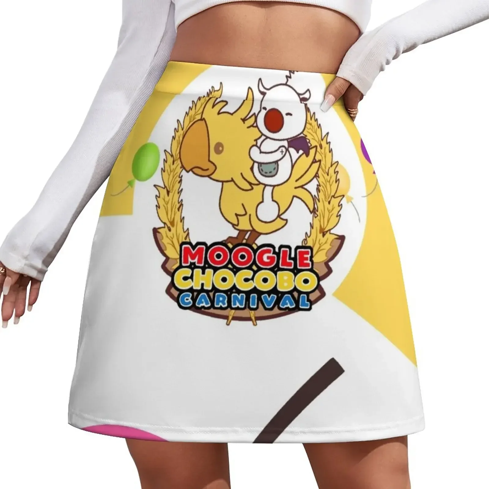 Moogle Chocobo Carnival Mini Skirt fashion korean clothing Short skirts