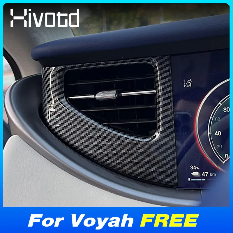 

Car Inner Air Conditioning Vent Outlet Trim Protect Frame Cover Parts For Voyah FREE 2021-2024 Interior Accessories Styling