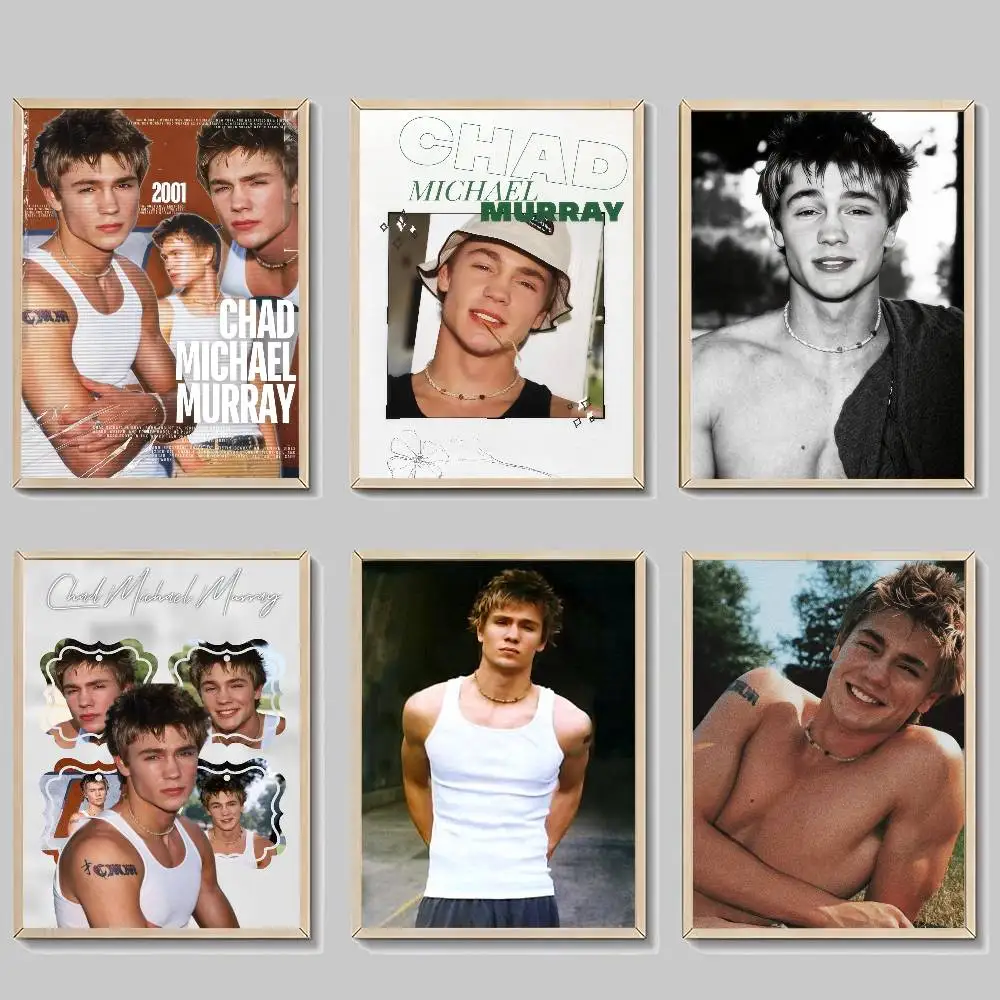 Schauspieler Chad Michael Murray, klassische Vintage-Poster, HD-Qualität, Wandkunst, Retro-Poster für die Wanddekoration zu Hause