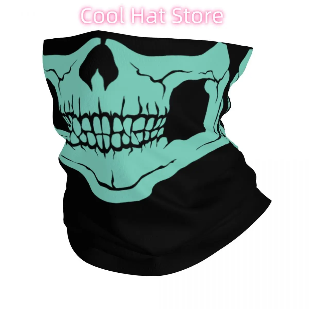 

Пользовательские ужасы скелет Хэллоуин череп шеи гетры для женщин и мужчин УФ-защита для лица зимняя бандана шарф для пеших прогулок
