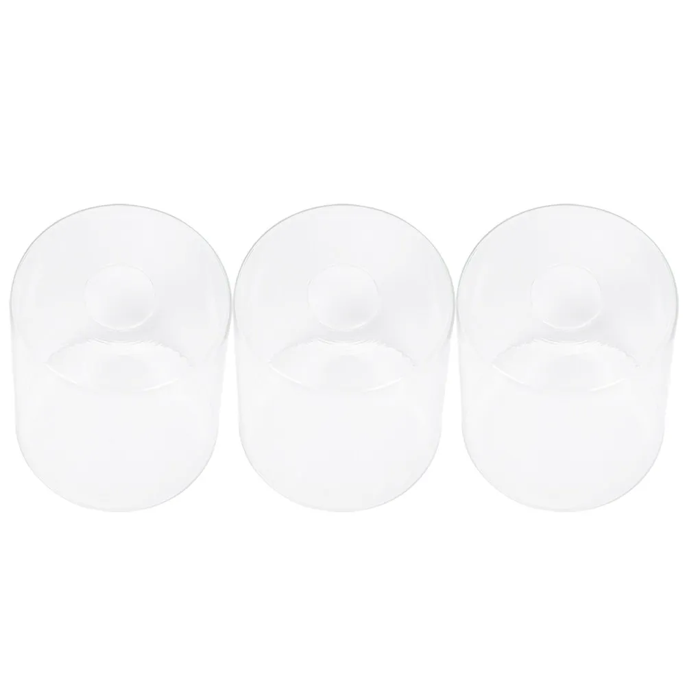 

3Pcs Glass Lampshade Replacement for Pendant Lamp Ceiling Light Fixture Clear Transparent Hanging Lamp Shade Modern Simple
