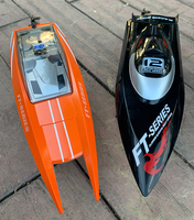 US STOCK Feilun FT016 Remote Control Boat Watercraft Large Racing High Speed 30-35KM/H Motor Excellent Auto Water Cool Functions