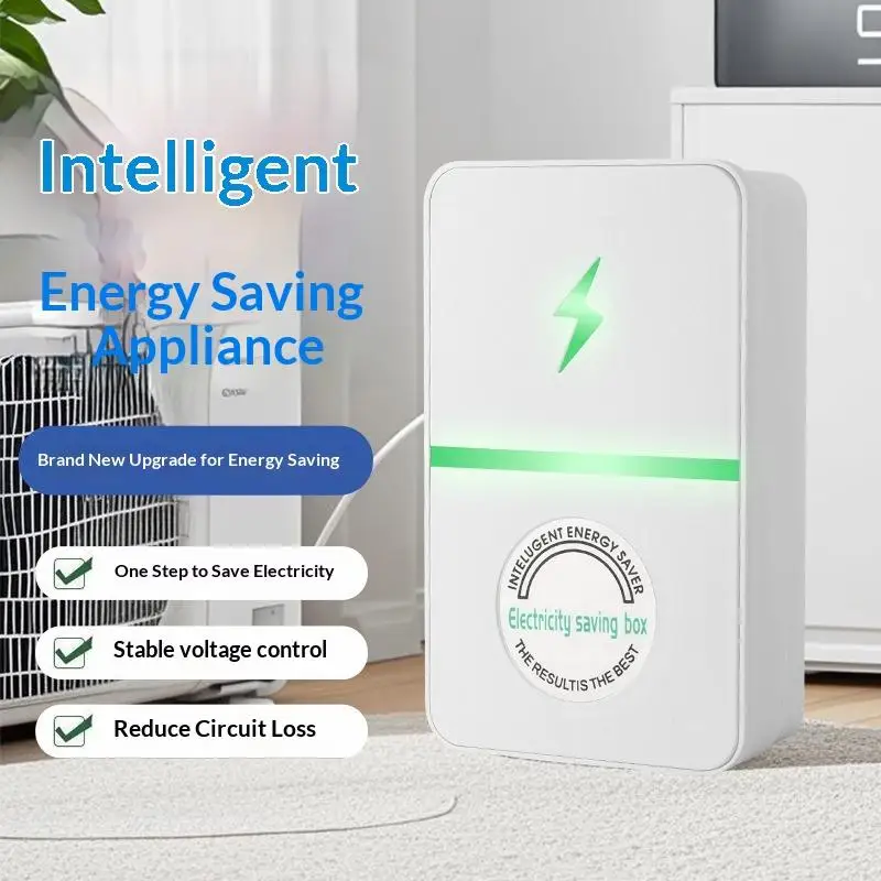 1/2/5Pcs Intelligent Flame Retardant Low Consumption Save Electricity US Plug 90v-250v Energy Saving Device Power Saver