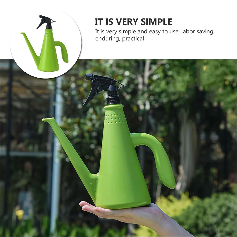 

1Pcs Gardening Watering Can Plastic Household Durable Long Mouth Spraying Bottle Multi-Function Watering Pot Creative Flower