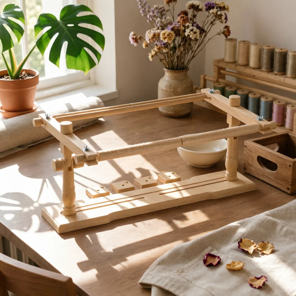 

Tabletop Embroidery Stand Desktop Cross Stitch Stand Cross Stitch Frame Holder Clamp Fasteners