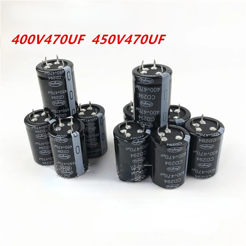 （1pcs）New original Jianghai electrolytic capacitor CD294 400V470UF 450V470UF capacitores Aluminum Electrolytic capacitors