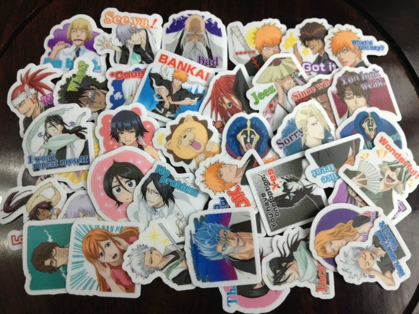 

40pcs BLEACH 2-3cm diy cute STICKER Z194
