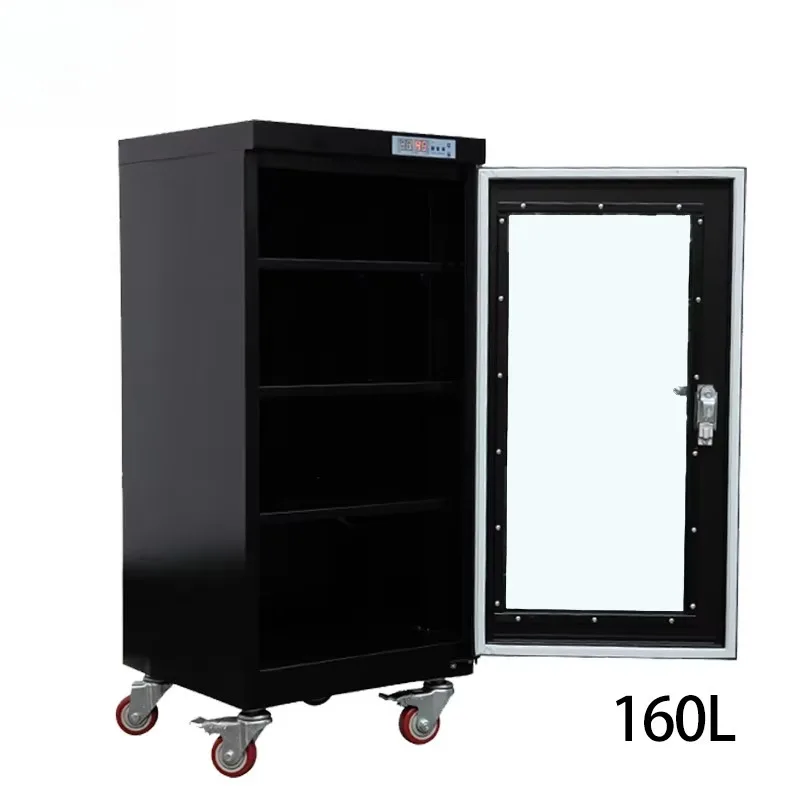 Ultra Low Humidity Control FCM160L Industrial Chemical Dehumidifier Drying Cabinet Storage Equipment With Temperature Control