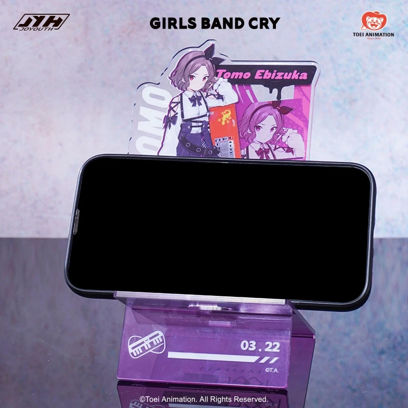 Аниме GIRLS BAND CRY, различные акриловые подставки для телефонов с рисунком, изысканные и практичные, обеспечивающие стабильную поддержку вашего