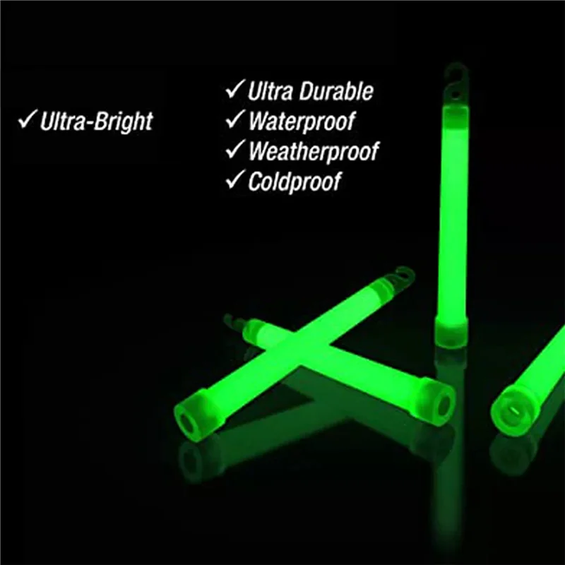

40Pcs Survival Kit Glowing Stick Emergency Light Sticks For Camping And Emergency Survival Earthquake