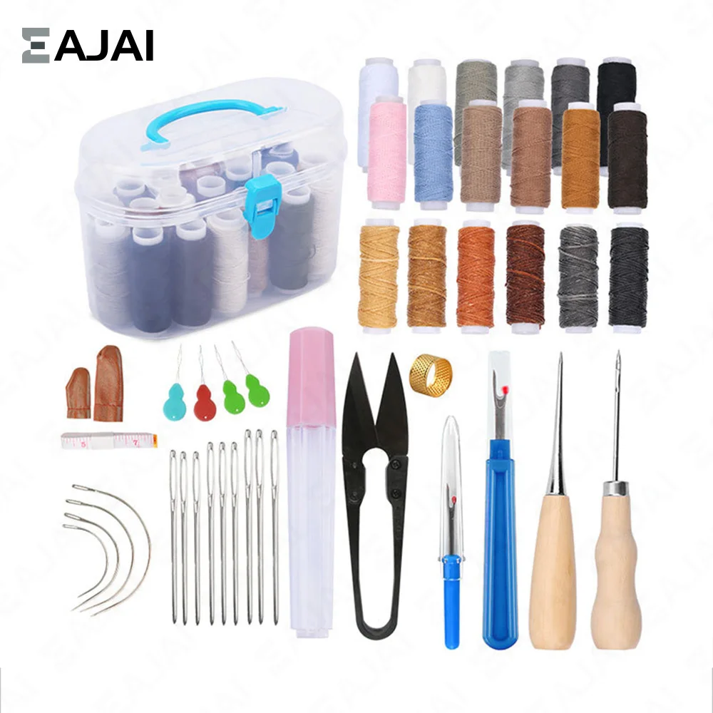 Sewing Kits for Beginners Sewing Kits Diy Multi Function Sewing Box Hand Quilting Thread Home Accessories Craft Supplies Kit Set