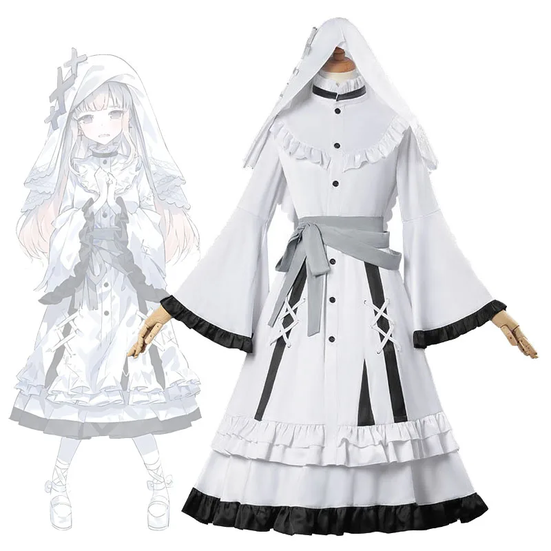 

Платье для косплея игры Hikami Meruru, костюмы волшебной ведьмы для девочек No 670, униформа Мерури, юбка, вечерние наряды на Хэллоуин