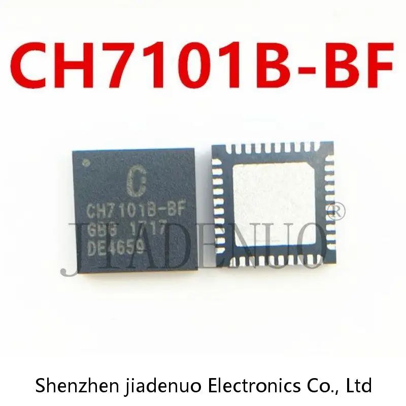 

(5-10pcs) 100% New CH7101B-BF CH7101B BF QFN-40 Chipset