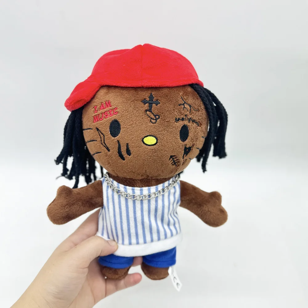 Hello Kitty as Lil Wayne Plush Doll Plushies Stuffed Toys Cute Kids Boys Girls Christmas Gifts