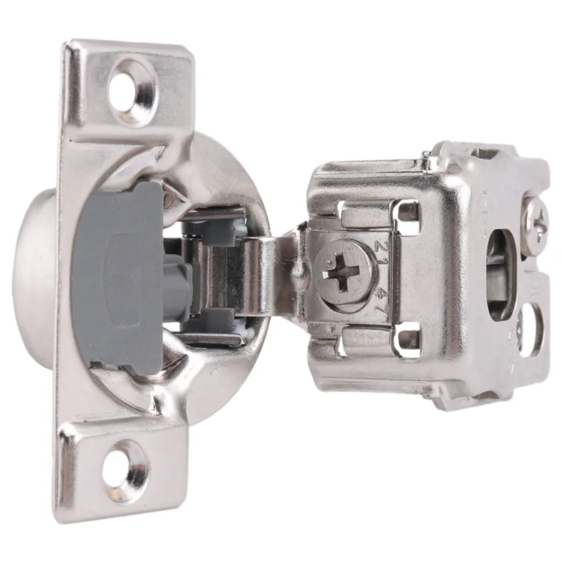 ABAH-20 Pack 1-1/4 Inch 3D Overlay Soft Close Concealed Hinges For Face Frame Door, Control Closing Speed,105° Open Angle
