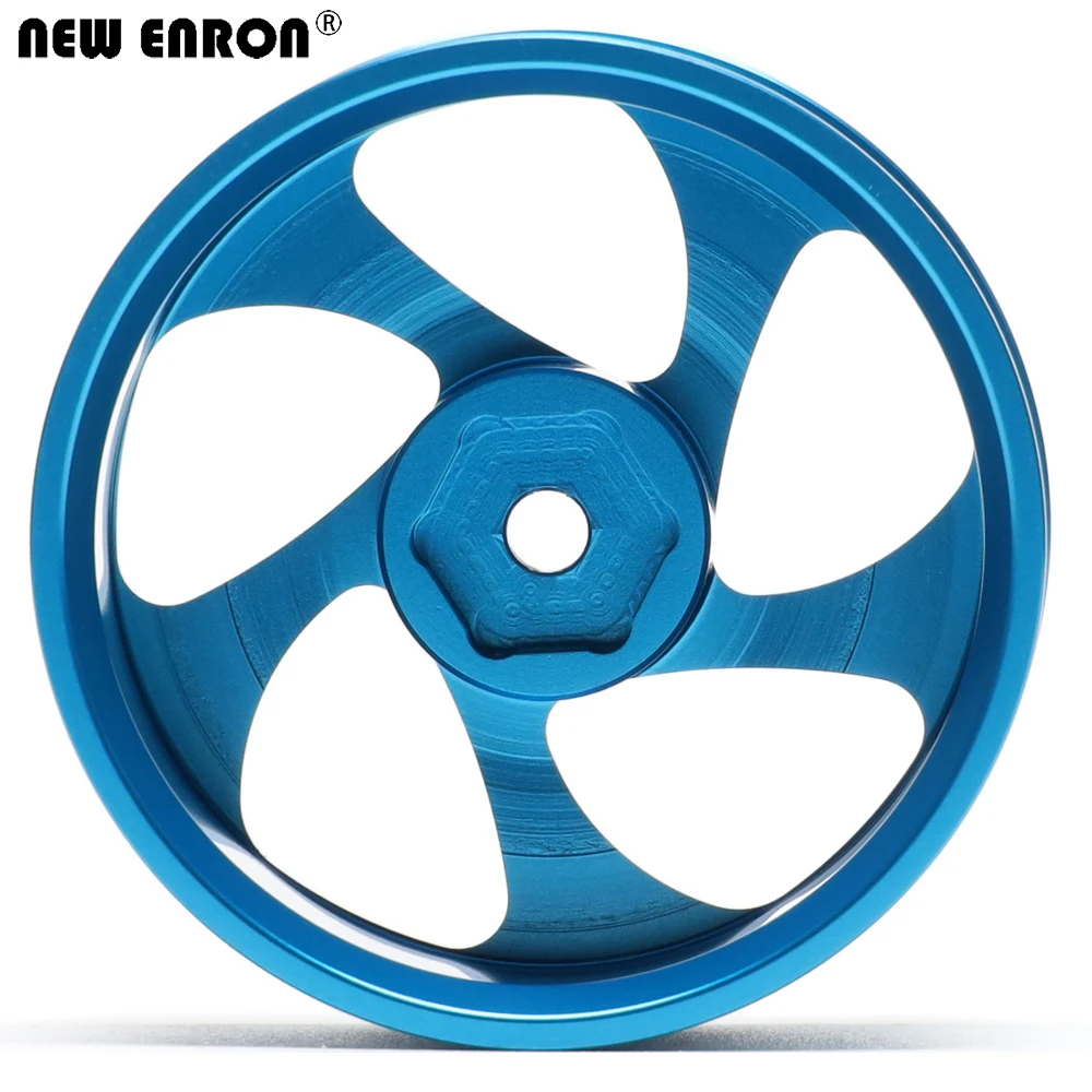 NEW ENRON Aluminum Alloy 5 Spoke 52mm Wheels Hub Rim 4P For RC Car On-Road Drift 1:10 HSP HPI Tamiya Traxxas Kyosho RedCat SAKUR