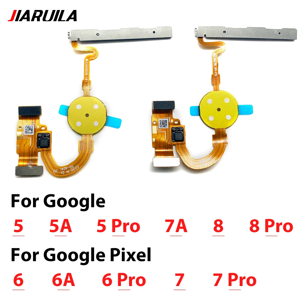 Power Switch On/Off Button Volume control Key Button Flex Cable For Google Pixel 5 5A 6 6A 7 7A 8 9 Pro XL image 3