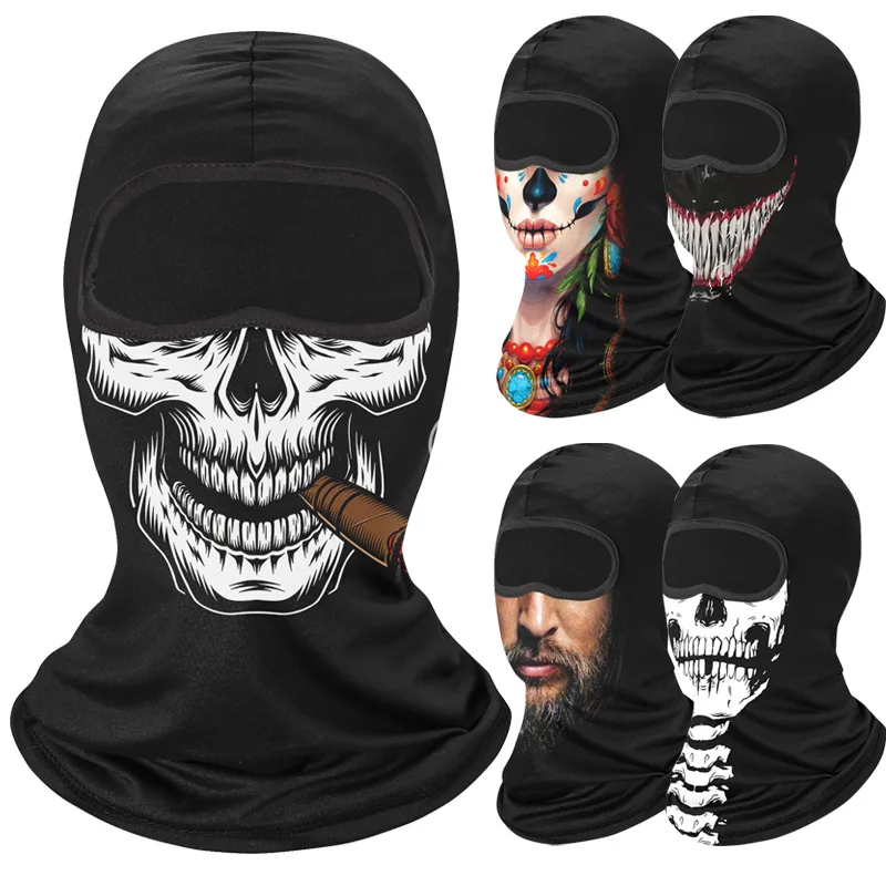 

Sunscreen Balaclava Icethread Full Face Scarf Mask Tactical Military Motorcycle Wind Face Cover Cap Bicycle Cycling Headgear Men