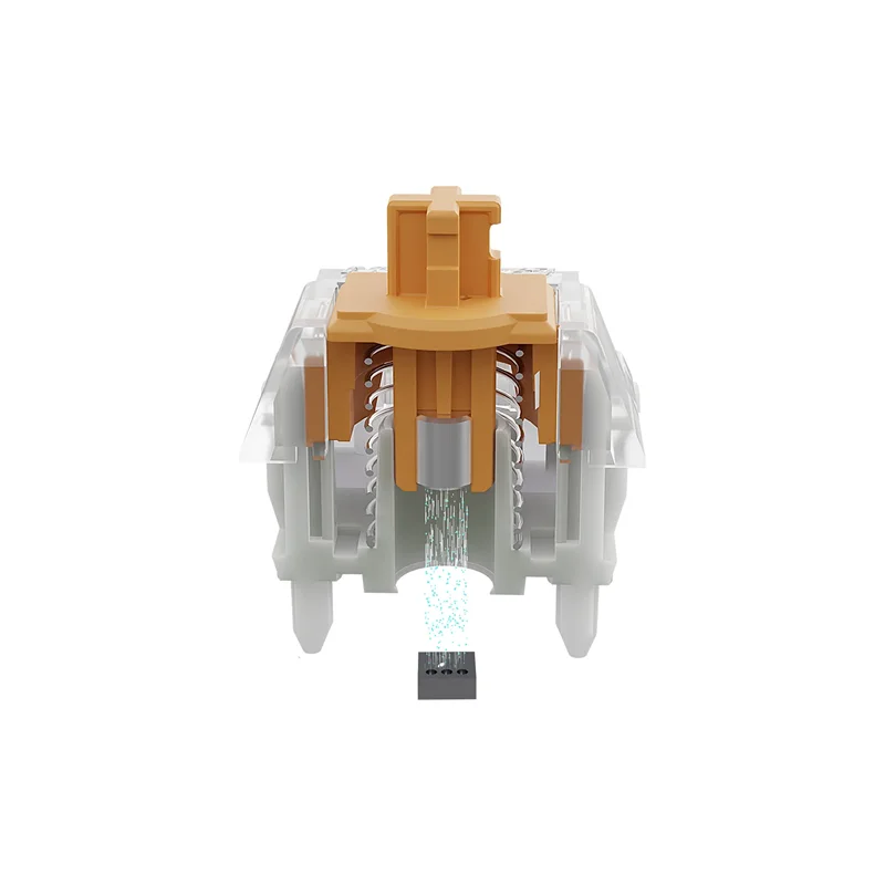 GATERON Magnetic Switch Orange KS-20U Hall Sensor SMD RGB Linear DIY Custom Mechanical Gaming Keyboard Quick Trigger - Image 3
