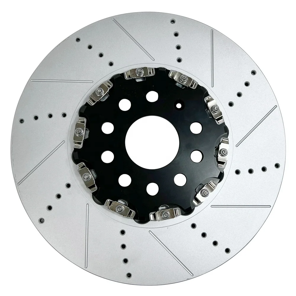 

Dongying Xingyi Drilled Black Hat Floating Brake Disc For Frontfor Chevrolet Camaro