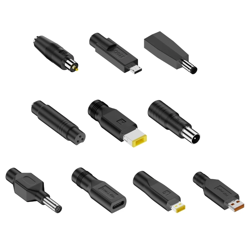 DCs Charging Connector DCs Plug Connector Tips 5521 to 8016,5521 to 4.5 Plugs Dropship