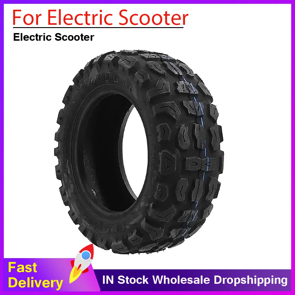 

11 Inch 90/70-6 Off road Tubeless Tire Tubeless Scooter Tire For Electric Scooter KickScooter Rubber Tire Spare Parts