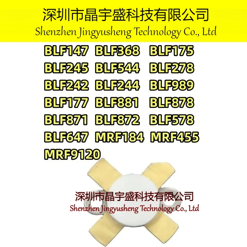 Nuevo Original BLF147 BLF368 BLF175 BLF245 BLF544 BLF278 242 BLF244 989 BLF177 BLF881 871 BLF872 647 MRF184 MRF455 MRF9120