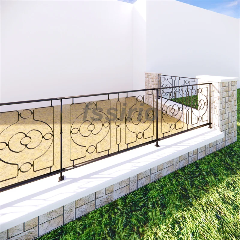 

Европейский стиль, стальные перила, перила, кованые железные балконные системы, наружные перила для квартиры и балкона