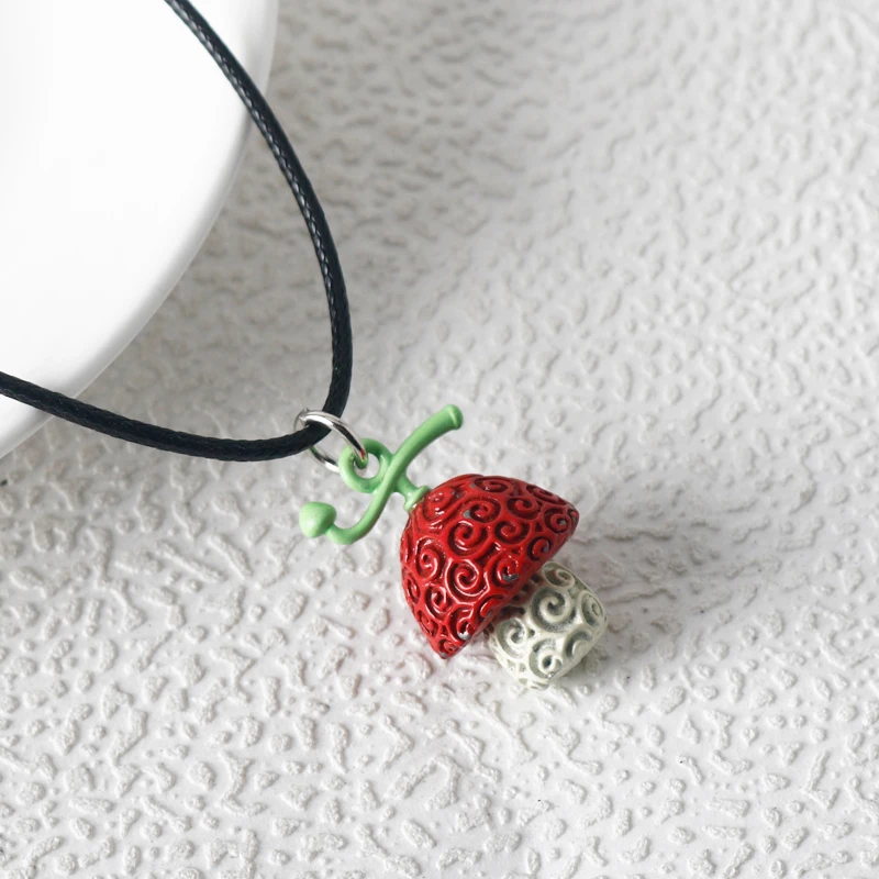 Anime Devil Fruit Cosplay Luffy Necklace Devil Nut Neck Chain Men Women Fashion Fantasy Jewelry Choker Gifts Accessories Gifts image 4