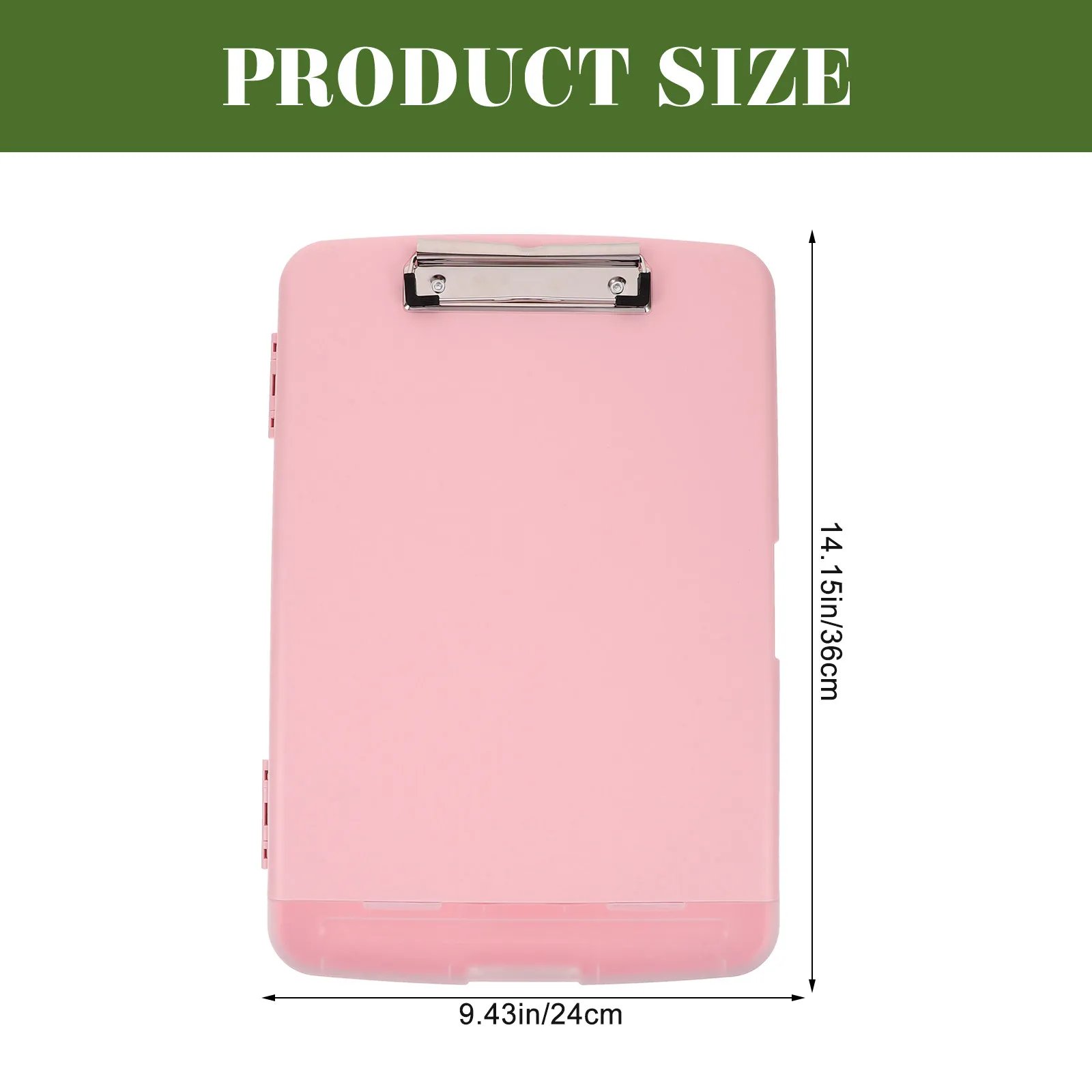 PP Material Portable File Organizer Clipboard Style Document Holder for Papers Certificates Magazines Efficient Paper Storage