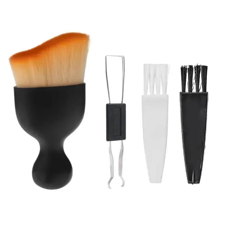 4-1Pcs Keyboard Puller Set Stainless Steel Keycap Remover Kit Keyboards Cleaning Brush Cleaner Tool for Mechanical Keyboard