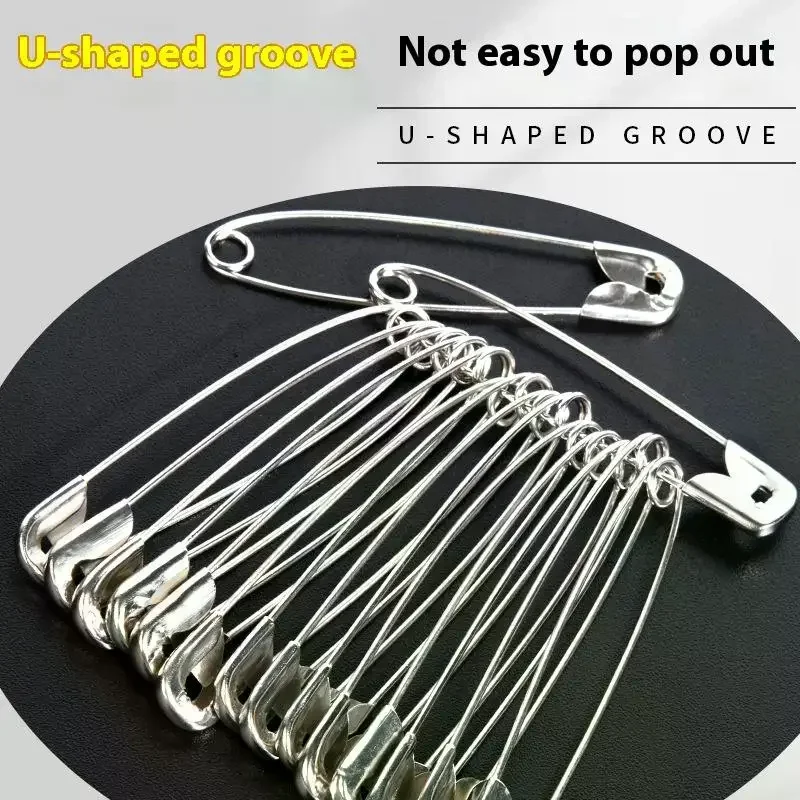 10-300PCS Curved Safety Pins 36MM Quilting Basting Pins Bent Safety Pins For Quilting And Knitting Handmade Sewing Accessories