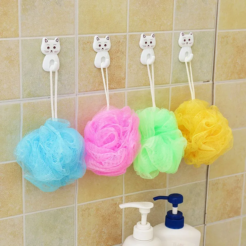 1pc Foaming Sponge Bubble Wisp for Body Soft Shower Flower Mesh Ball Skin Cleaner Cleaning Tools Bath Ball Bathroom Accessories