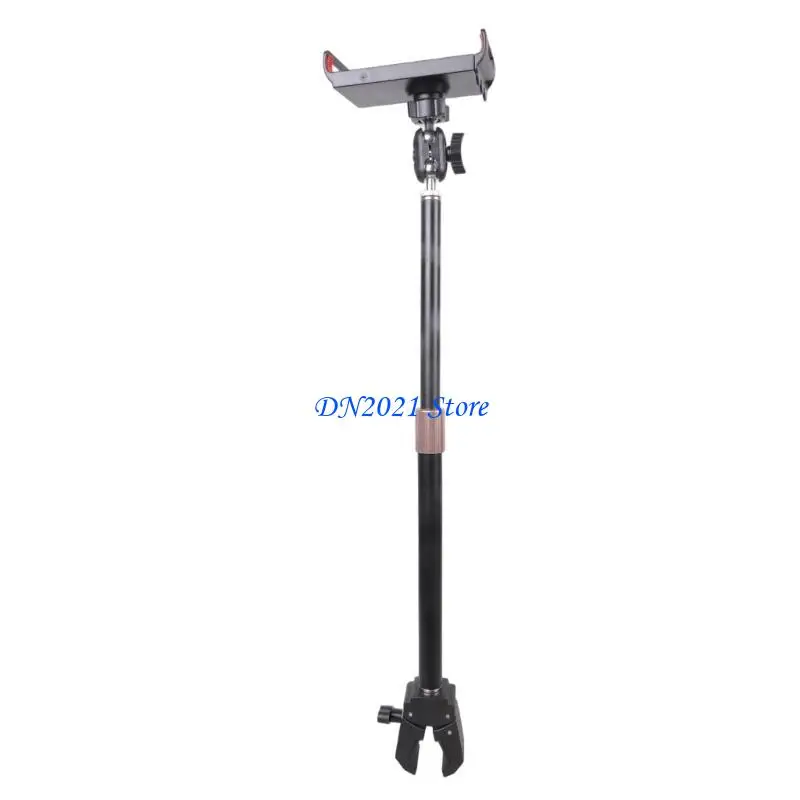 F3KE Phone Holder Tablet Stand Mount For Desktop Telescopic Foldable Rotatable With Metal Clamp Lazy Bracket 360 Degree