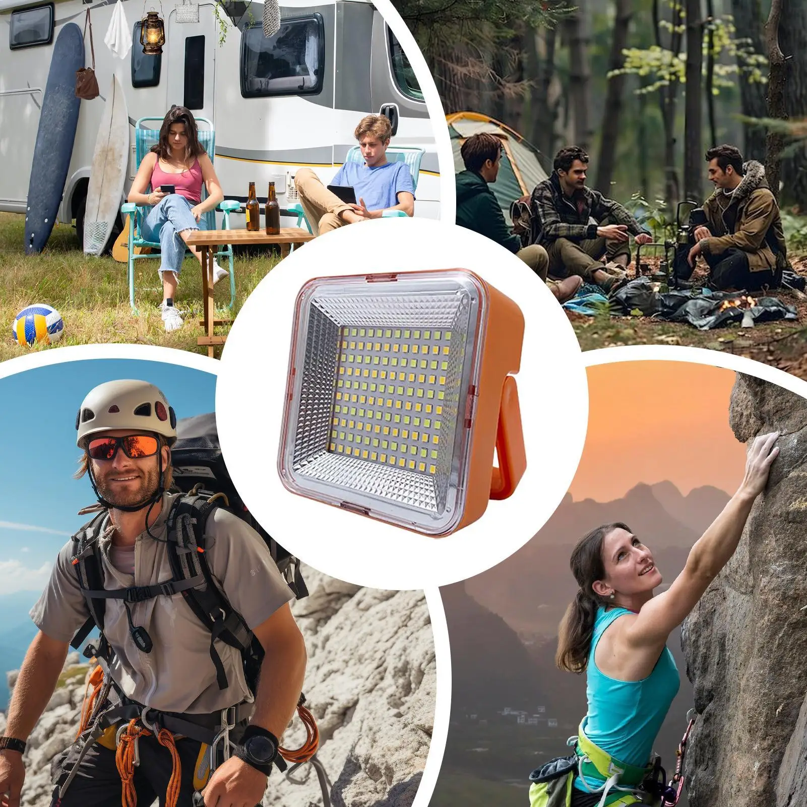 

Солнечный рабочий свет, портативные фонари для кемпинга, светодиодный перезаряжаемый фонарик, водонепроницаемый для рабочей мастерской, автомобильного гаража, автомобиля