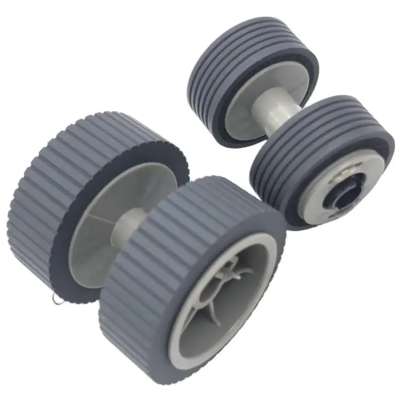 PA03540-0001 PA03540-0002 Scanner Brake Roller + Pick Roller Compatible For FUJITSU Models