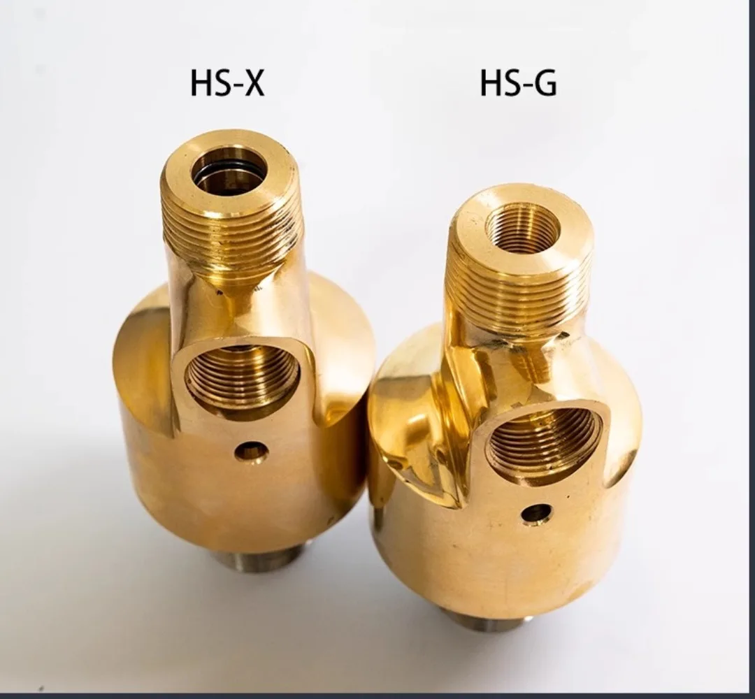 Half-split ring flange type two-way brass rotary joint water hsgf20/25/32/40/50 inner tube fixed flow