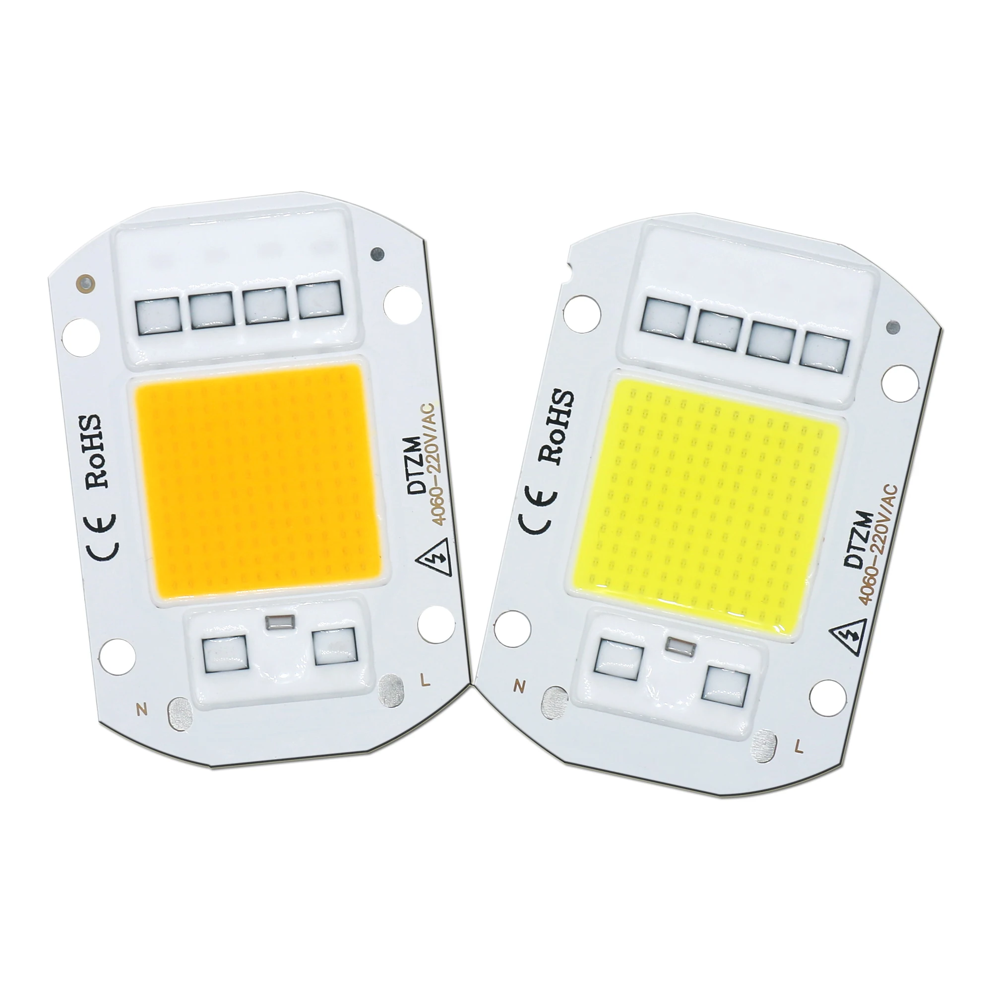 LEDCOB 5W Chip 50w żarówka led High Power led 220v 10W 20W 30W żarówki Lampa 220V LED matrix Do zewnętrznych wewnętrznych reflektorów białych