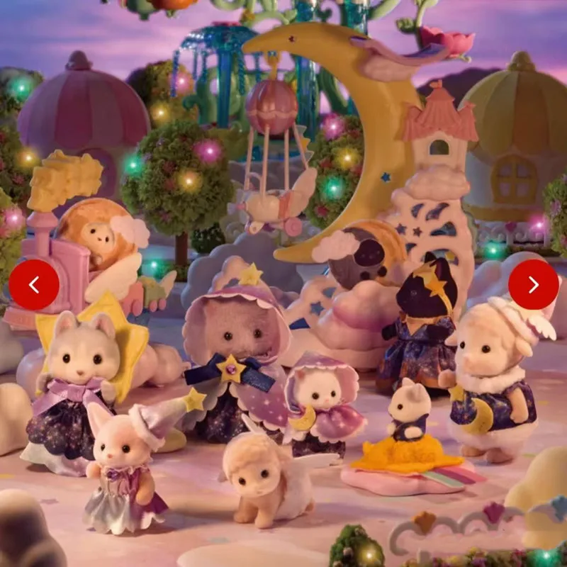 Sylvanian Families New Star Galaxy Blind Bag Set regalo Giocattoli per bambini Ragazza Cucine per bambini Cucine giocattolo Mobili Giocattoli per ragazze