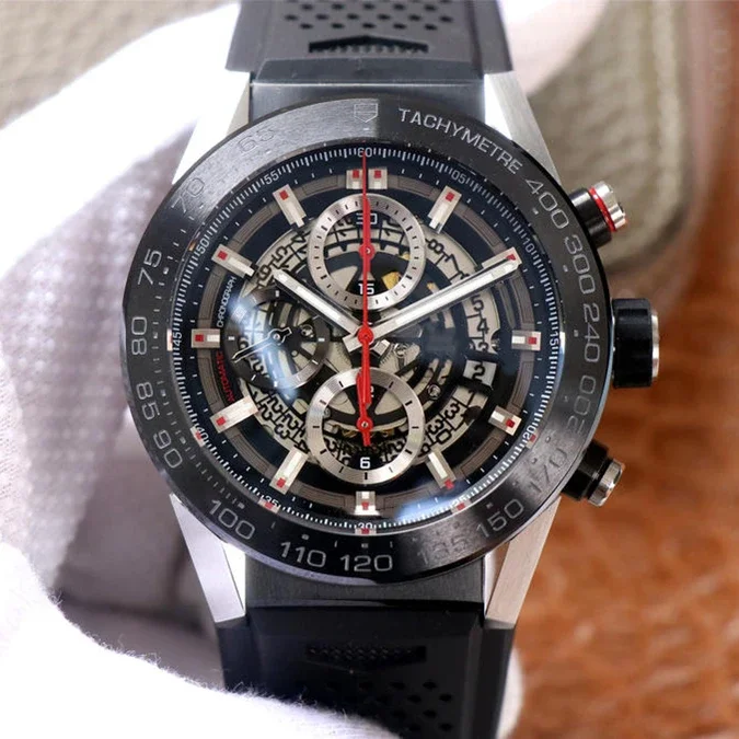 Image of Modische Herren Sport Quarzuhr Edelstahl-Armband Sportuhren für Männer Relogio