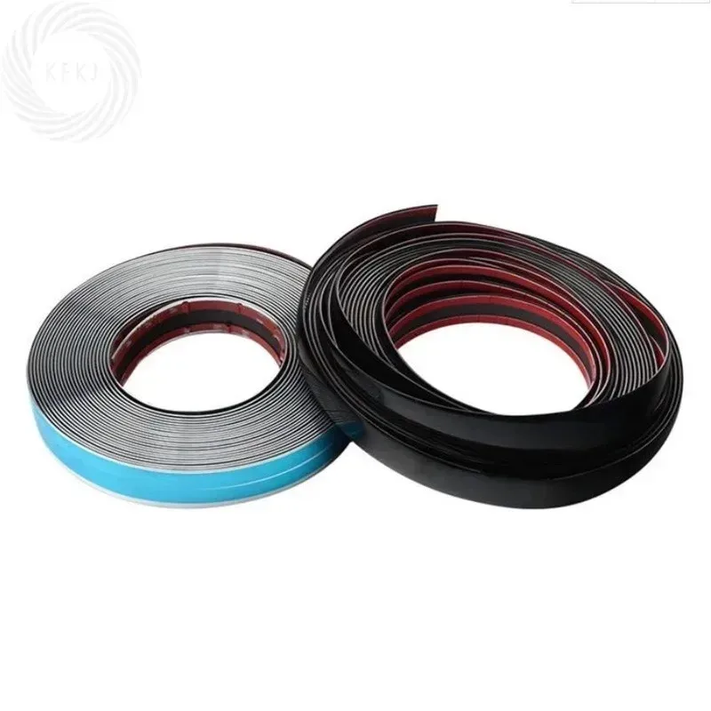 3M مشرق أسود السيارات حامي الباب الوفير التصميم صب الكسوة لشرائط الزخرفية الكروم سيارة عالمية #2