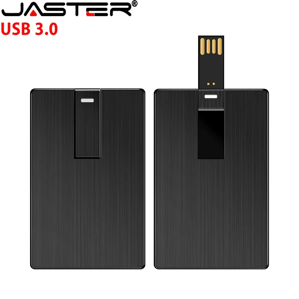 JASTER High Speed USB 3.0 Flash Drive 128GB Rotatable Metal Card Memory Stick 64GB Waterproof Creative Gift Memory Stick 32GB